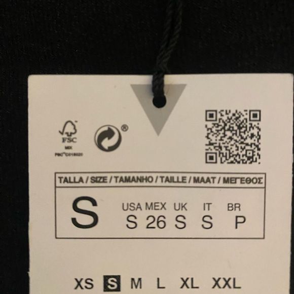 NWT ZARA DENIM DRESS - Picture 9 of 9